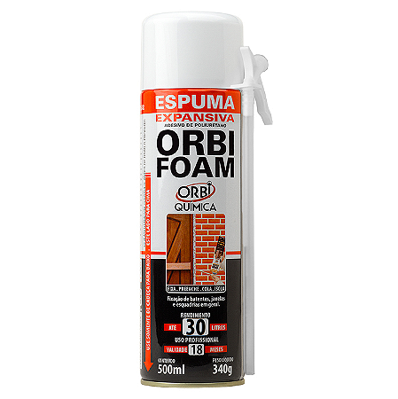 Espuma Expansiva Orbifoam - 500Ml