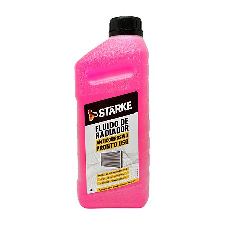 Fluído De Radiador Starke Anticorrosivo Pronto Uso Rosa - 1Lt