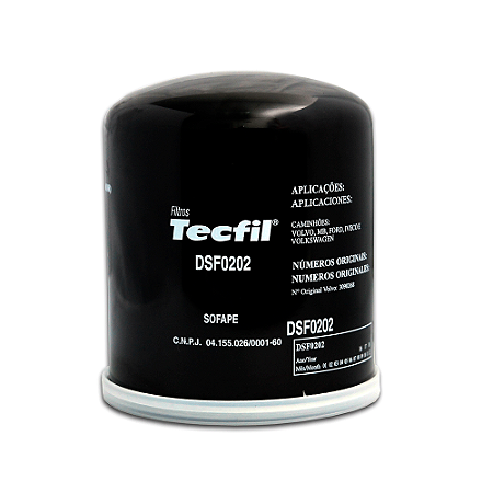 Filtro Desumidificador Tecfil Dsf0202