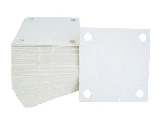 Papel Filtrante Quadrado 4 Furos 7X7 18,5X18,5  - 10Kg