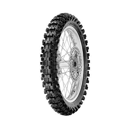 PNEU PIRELLI 110/90-19 SCORPION MX32 MID SOFT TRASEIRO COM CAMARA