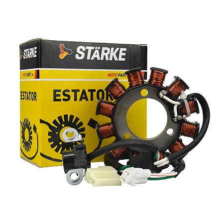 ESTATOR COM BOBINA DE PULSO STARKE EST048 YAMAHA YBR FACTOR 125I 17-24 - UN