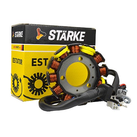 ESTATOR COM BOBINA DE PULSO STARKE EST045 YAMAHA XTZ 125 K-E 11-16 - UN