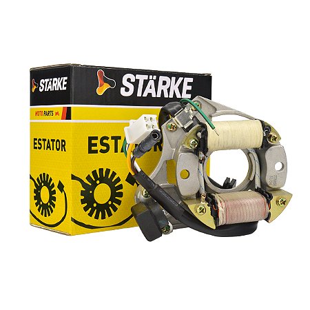 ESTATOR COM BOBINA DE PULSO STARKE EST005 HONDA BIZ+ 100 02-05 / BIZ ES 98-05 - UN