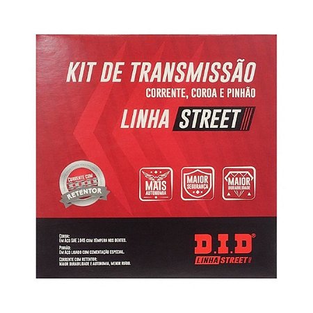 Kit Relação XTZ Crosser 150 DID