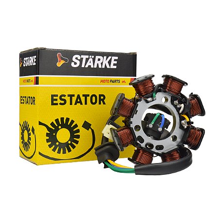 ESTATOR COM BOBINA DE PULSO STARKE EST017 HONDA CG TITAN 150 KS-ES-ESD 04-08 - UN