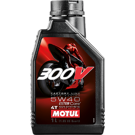 Óleo de Motor MOTUL 300V Factory Line Road Racing 5W40 1L