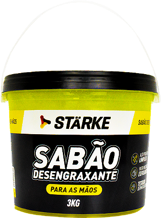 Sabão Desengraxante para as mãos Starke 3KG