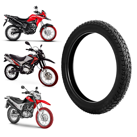 Pneu 90/90-19 BROS/XRE/XTZ Borilli Fiamma Rossa Dianteiro