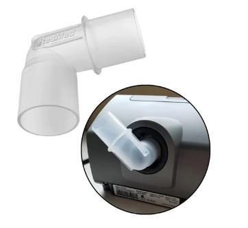 Cotovelo giratório para tudo de CPAP - Resmed