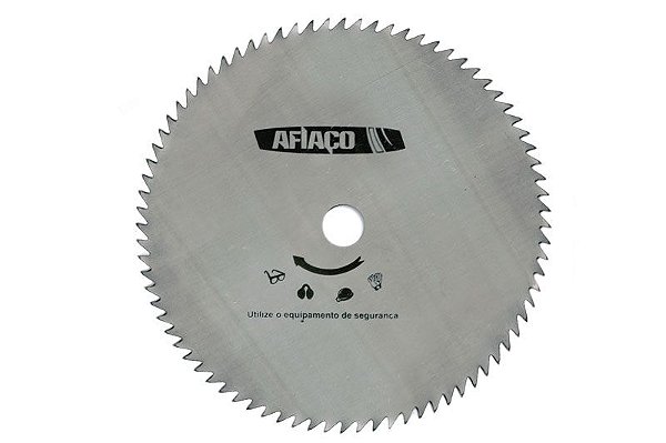 Disco Afiaço Travado c/80 dentes 255 mm Furo de 1" 10.1/4