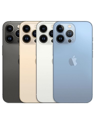 Apple iPhone 13 Pro 256GB Super Retina XDR OLED de 6.06" - Câmera Tripla de 12MP iOS - Original Lacrado na Caixa - 1 Ano de Garantia Apple