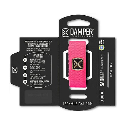 Damper IBOX Poliéster LG Pink