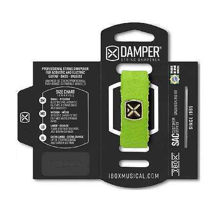 Damper IBOX Poliéster MD Verde