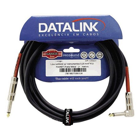 Cabo P10 P10 90° Datalink Garage 0,20 mm² 5 Metros