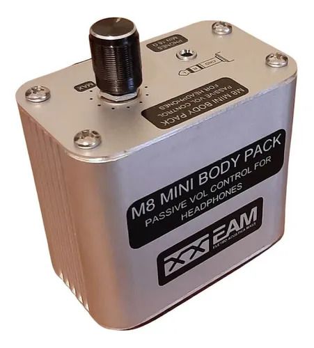 Mini Body Pack EAM M8 Passivo para Fone