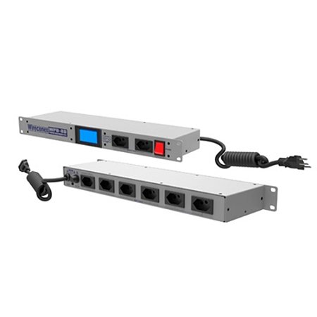 Régua de Energia Wireconex WPD-8D com visor digital