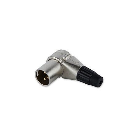 Conector XLR 90º Macho HJH HX1066