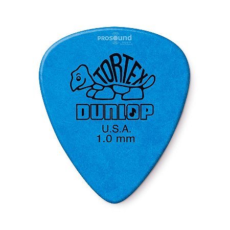 Palheta Dunlop Tortex 1,0 mm Azul