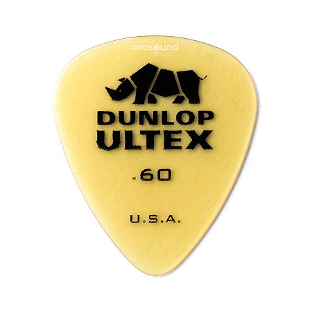 Palheta Dunlop Ultex 0,60 mm Caramelo