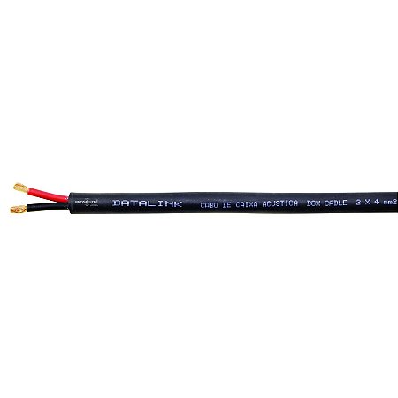 Cabo Caixa de Som Datalink BoxCable 2x4 mm² 750 V