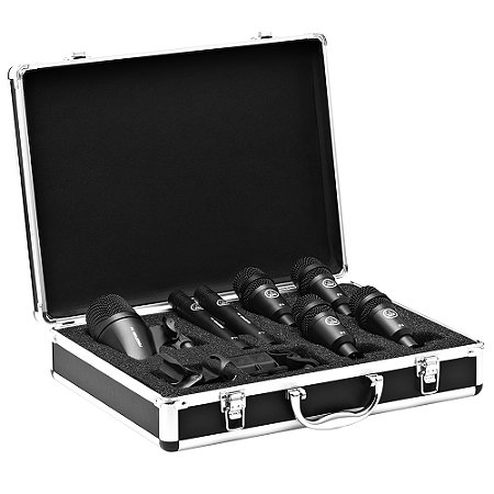 Kit Microfones Bateria AKG Drum Set Session I (7 Peças)