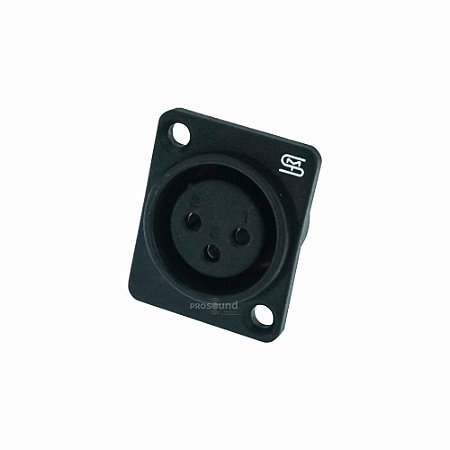 Conector XLR Fêmea Painel Smart Pro SVP561P IP54