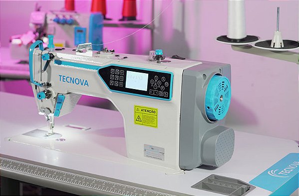 RETA  ELETRÔNICA TECNOVA MÁQUINA COSTURA TNQ8-E4 **Lançamento 2025