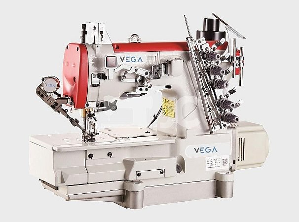 Máquina Costura Galoneira (Cobertura) Eletrônica Fechada Vega 858ED-01CBX364/UT
