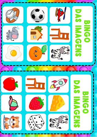 Bingo das letras/imagens