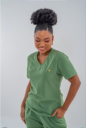 Conjunto Laura - VERDE OLIVA