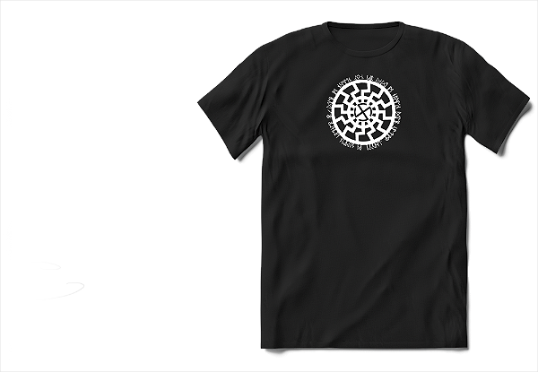Camiseta Sol Negro