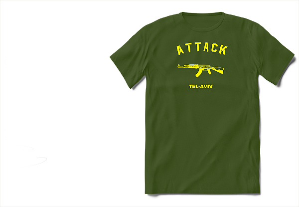 Camiseta Attack Tel Aviv