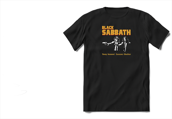 Camiseta Black Sabbath - Tommy e Geezer
