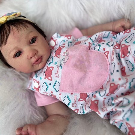 Boneca Reborn Hiper Realista Lançamento Corpo em Tecido