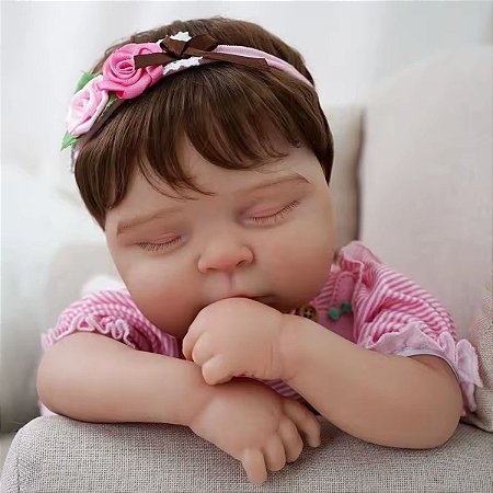 Reborn Lançamento Corpo 100% Silicone