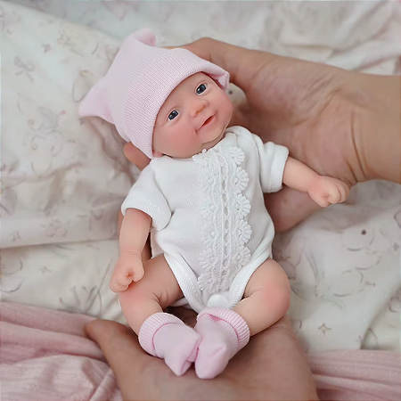 Mini Reborn Corpo Molinho Silicone Sólido
