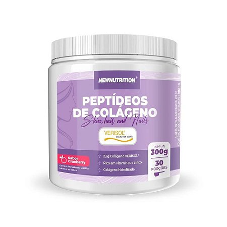 Colágeno Verisol - Cranberry - 300g -  NewNutrition