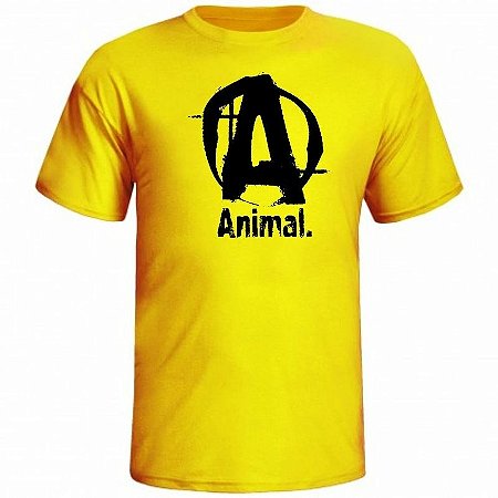 Camiseta Animal Letra A