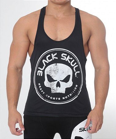 Regata Cavada Black Skull - Loja Marombada - Roupas de Academia, Moda  Fitness e Suplementos