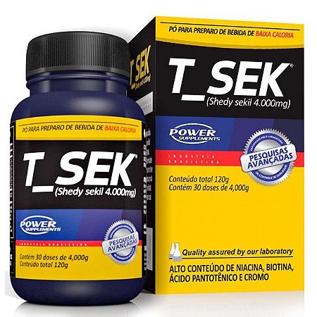 T-Sek - Seca Gordura (30 Doses/120G) - Power Supplements