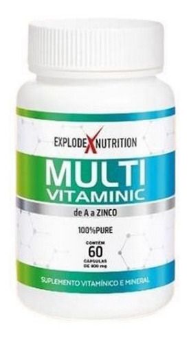 Multi Vitaminic 60 Caps Explode Nutrition