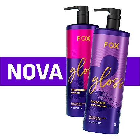 PROGRESSIVA FOX GLOSS + Kit Home Care PÓS PROGRESSIVA - Shopping do  Cabeleireiro - Distribuidora de cosméticos profissionais
