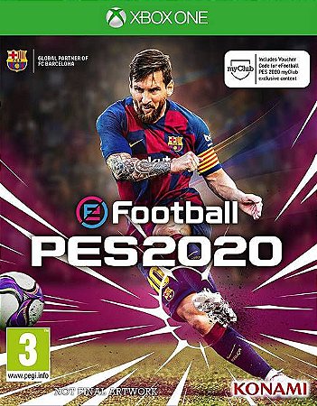 PES 2020 Xbox One - Mídia Digital