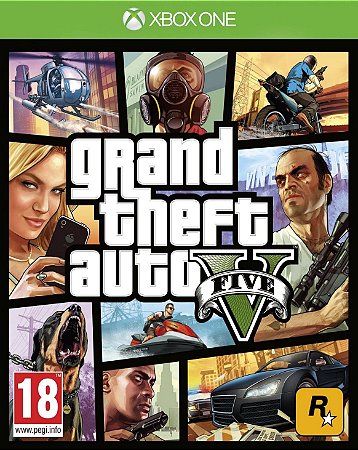 GTA 5 - Grand Theft Auto V - Midia Digital Xbox 360 Xbox One Mida