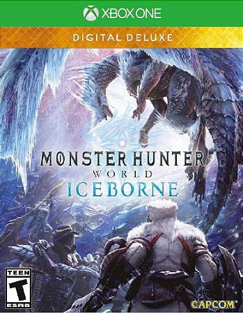 Monster Hunter World: Iceborne Digital Deluxe Xbox One - Mídia digital