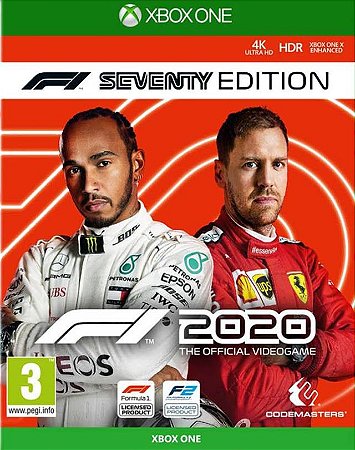 F1 2020 F1 Seventy Edition Xbox One - Mídia Digital