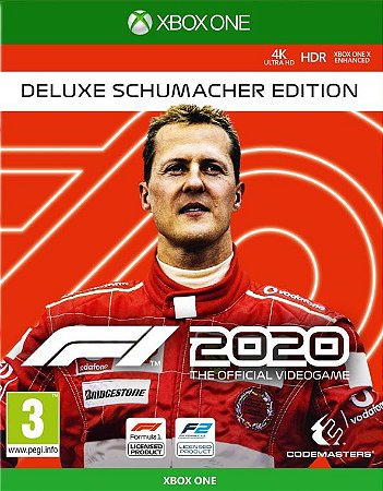 F1 2020 Deluxe Schumacher Edition Xbox One - Mídia Digital