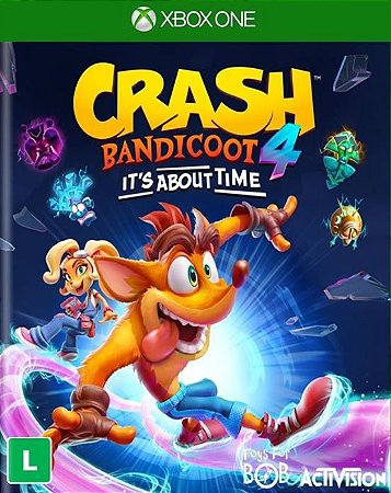 Crash Bandicoot 4 It s About Time Xbox One e Series X/S - Mídia