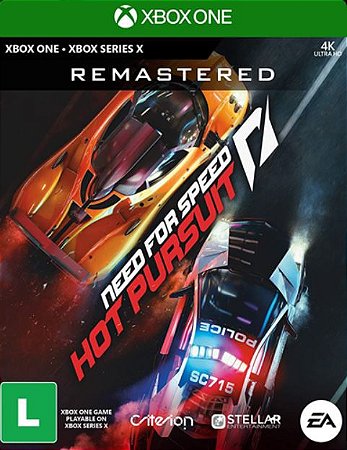 Need for Speed Hot Pursuit Remastered - Xbox One - Mídia Digital